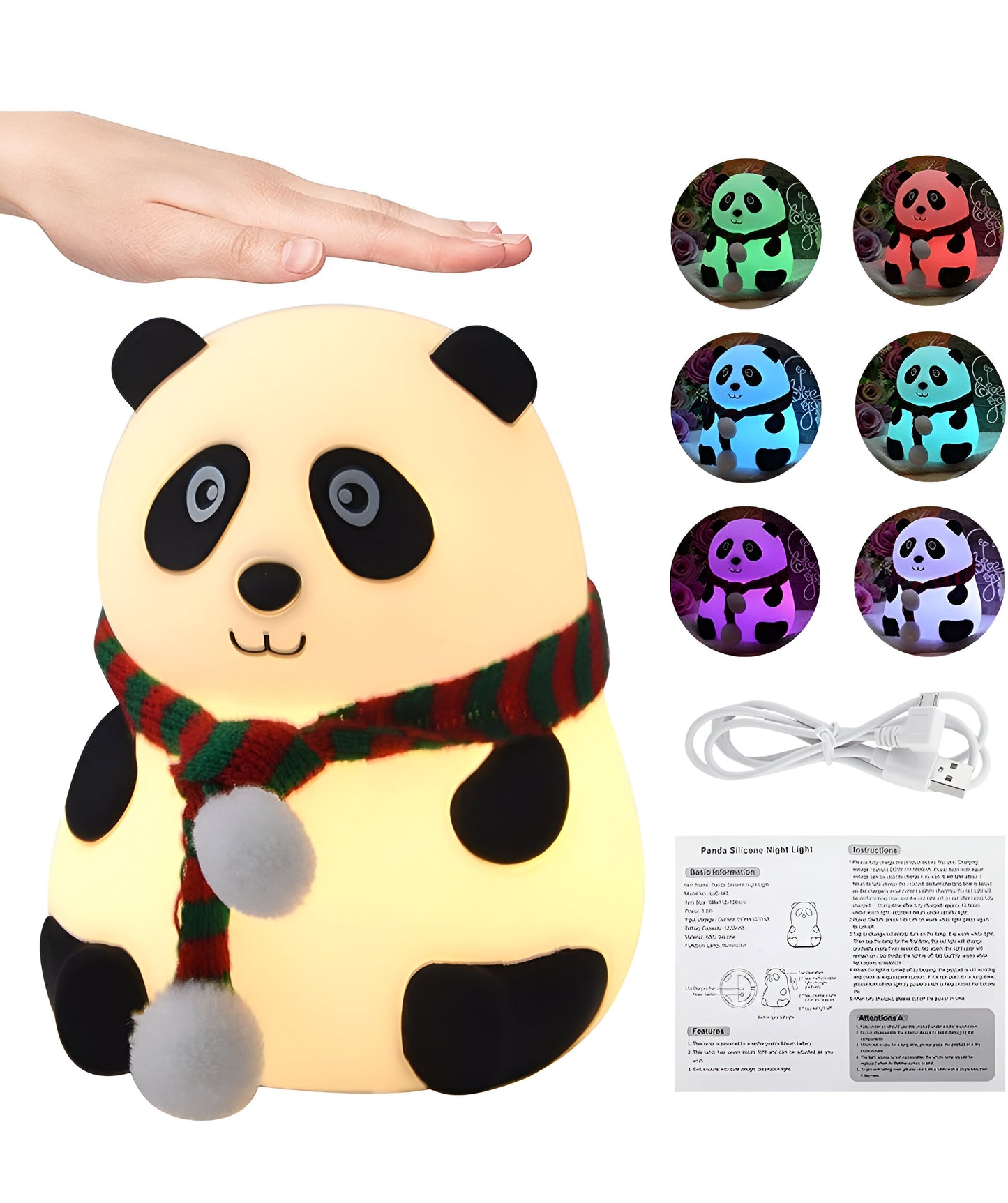 CUTE PANDA NIGHT LAMP